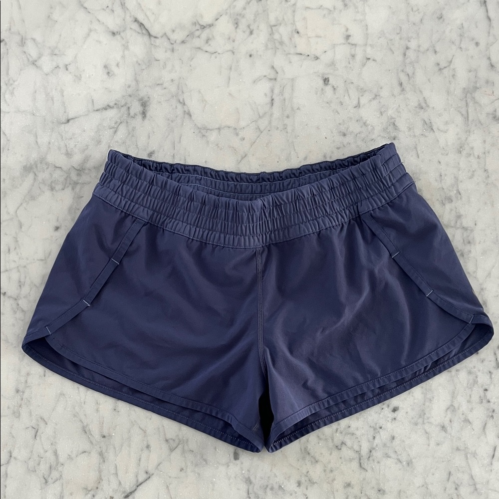 Lululemon Athletica Blue Athletic Shorts